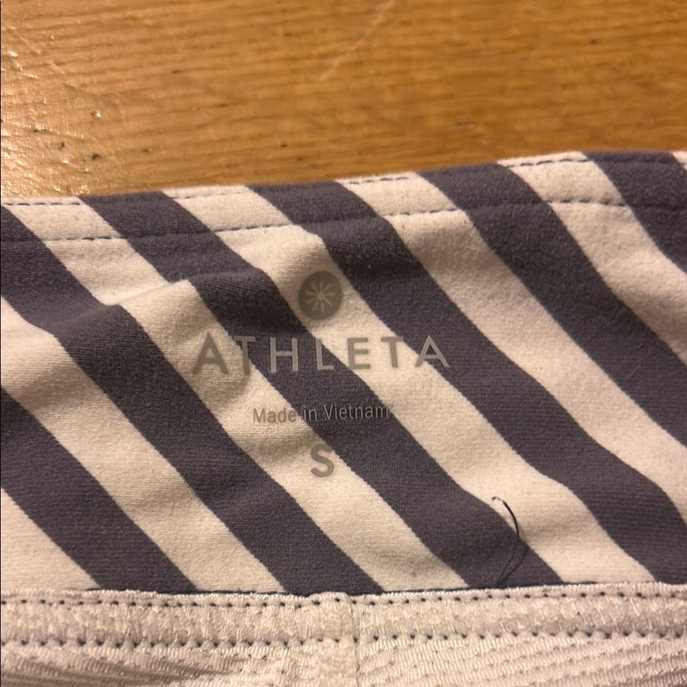 Athleta White and Brown A-line Mini Skirt Casual - Picture 2 of 5